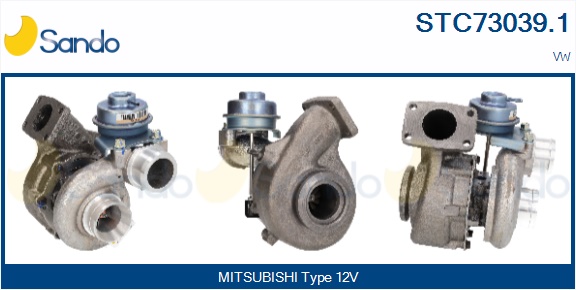 Turbocompressore, sovralimentazione SANDO STC73039.1