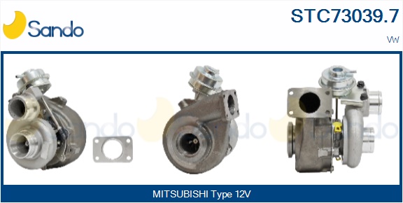 Turbocompressore, sovralimentazione SANDO STC73039.7