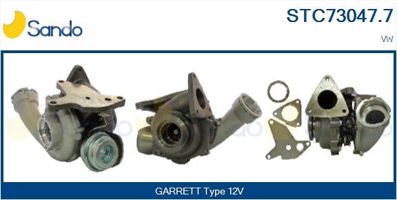 Turbocompressore, sovralimentazione SANDO STC73047.7