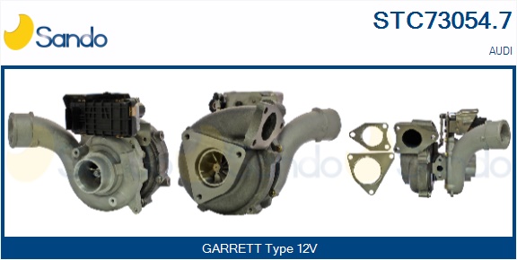 Turbocompressore, sovralimentazione SANDO STC73054.7