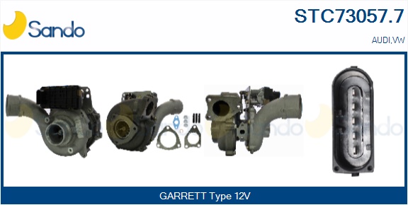 Turbocompressore, sovralimentazione SANDO STC73057.7