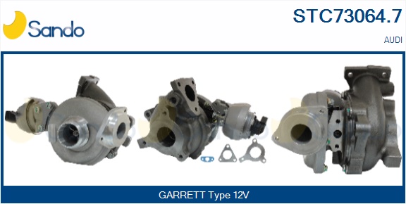 Turbocompressore, sovralimentazione SANDO STC73064.7