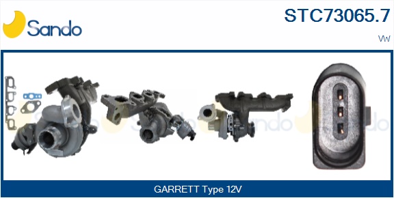 Turbocompressore, sovralimentazione SANDO STC73065.7