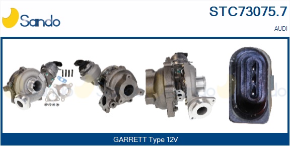 Turbocompressore, sovralimentazione SANDO STC73075.7