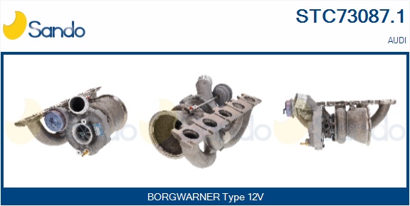 Turbocompressore, sovralimentazione SANDO STC73087.1