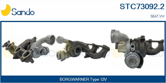 Turbocompressore, sovralimentazione SANDO STC73092.2