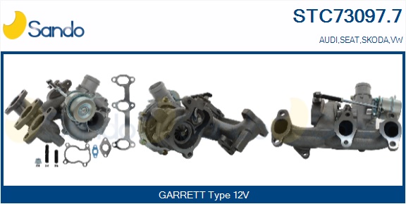Turbocompressore, sovralimentazione SANDO STC73097.7