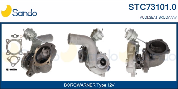 Turbocompressore, sovralimentazione SANDO STC73101.0
