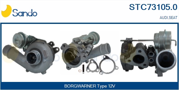 Turbocompressore, sovralimentazione SANDO STC73105.0