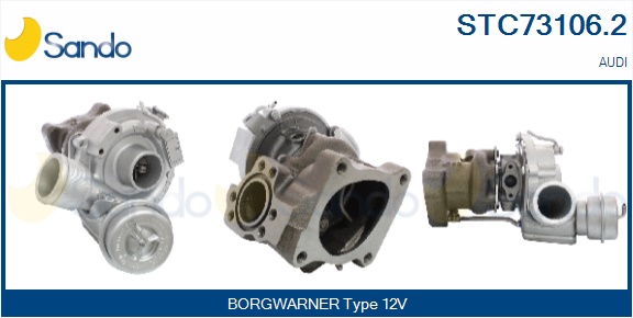 Turbocompressore, sovralimentazione SANDO STC73106.2