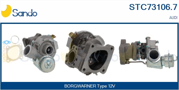 Turbocompressore, sovralimentazione SANDO STC73106.7