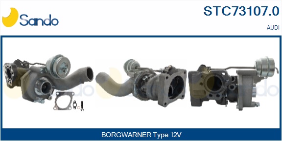 Turbocompressore, sovralimentazione SANDO STC73107.0