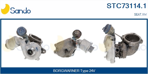 Turbocompressore, sovralimentazione SANDO STC73114.1