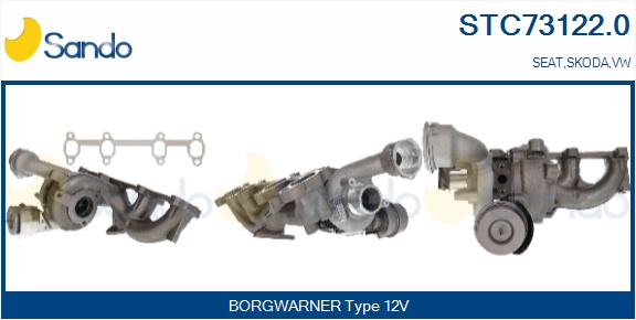 Turbocompressore, sovralimentazione SANDO STC73122.0