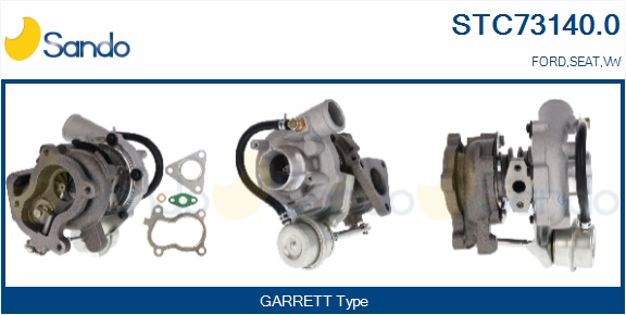 Turbocompressore, sovralimentazione SANDO STC73140.0