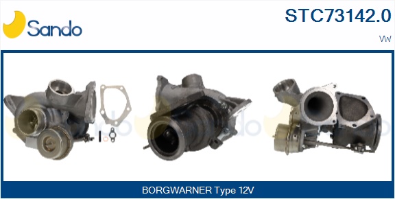 Turbocompressore, sovralimentazione SANDO STC73142.0