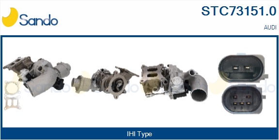 Turbocompressore, sovralimentazione SANDO STC73151.0