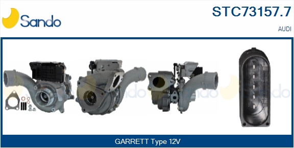 Turbocompressore, sovralimentazione SANDO STC73157.7