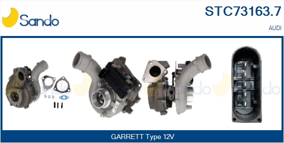 Turbocompressore, sovralimentazione SANDO STC73163.7
