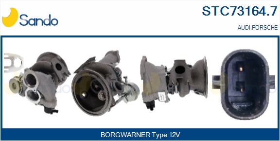 Turbocompressore, sovralimentazione SANDO STC73164.7