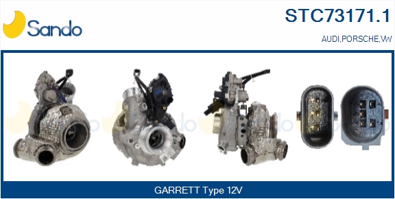 Turbocompressore, sovralimentazione SANDO STC73171.1