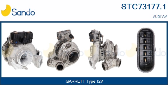 Turbocompressore, sovralimentazione SANDO STC73177.1