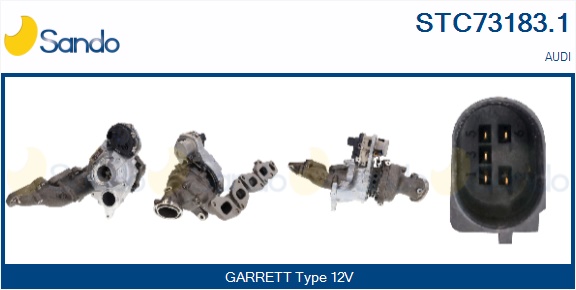 Turbocompressore, sovralimentazione SANDO STC73183.1