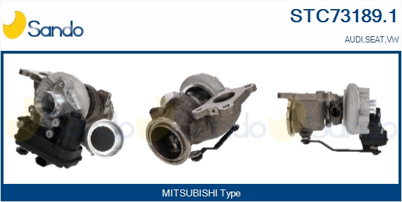 Turbocompressore, sovralimentazione SANDO STC73189.1