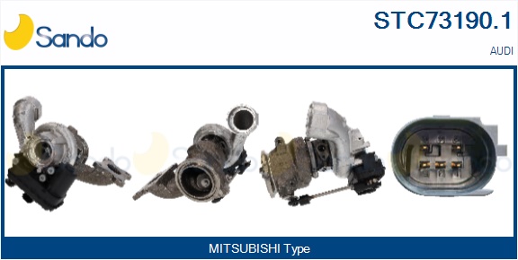 Turbocompressore, sovralimentazione SANDO STC73190.1