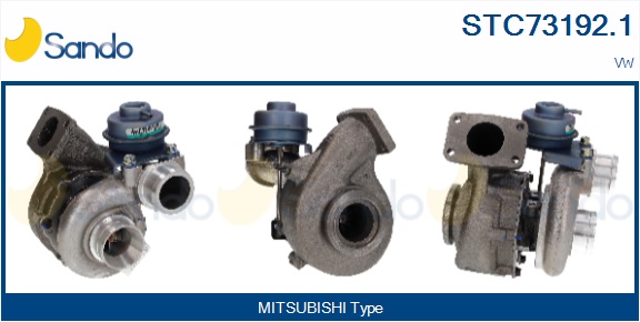Turbocompressore, sovralimentazione SANDO STC73192.1