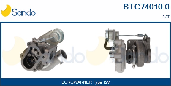 Turbocompressore, sovralimentazione SANDO STC74010.0