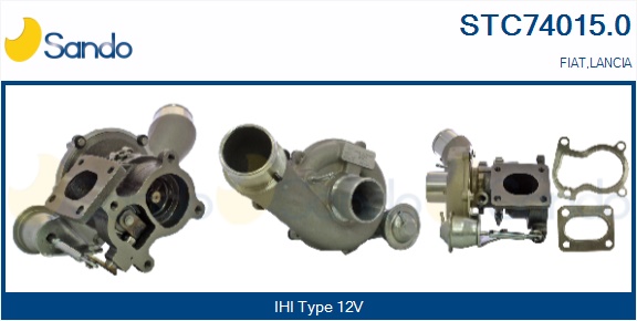 Turbocompressore, sovralimentazione SANDO STC74015.0