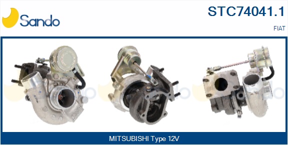 Turbocompressore, sovralimentazione SANDO STC74041.1