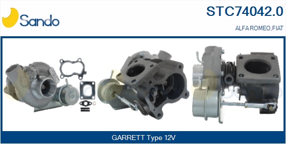 Turbocompressore, sovralimentazione SANDO STC74042.0