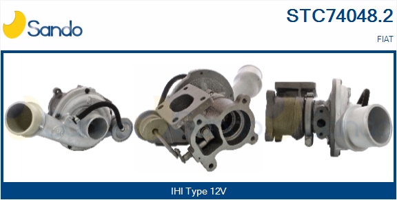 Turbocompressore, sovralimentazione SANDO STC74048.2