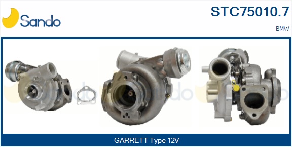 Turbocompressore, sovralimentazione SANDO STC75010.7