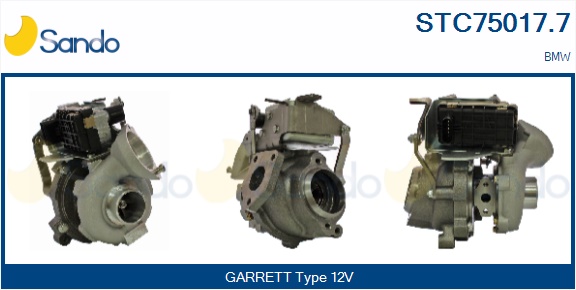 Turbocompressore, sovralimentazione SANDO STC75017.7