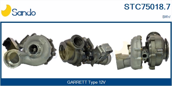 Turbocompressore, sovralimentazione SANDO STC75018.7
