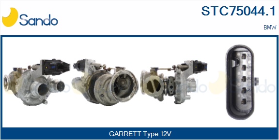 Turbocompressore, sovralimentazione SANDO STC75044.1
