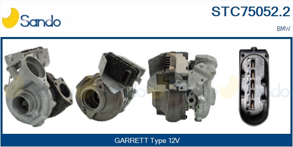 Turbocompressore, sovralimentazione SANDO STC75052.2