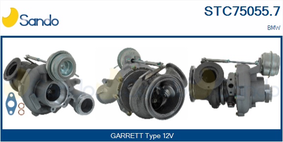 Turbocompressore, sovralimentazione SANDO STC75055.7