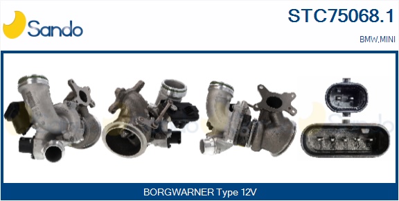 Turbocompressore, sovralimentazione SANDO STC75068.1
