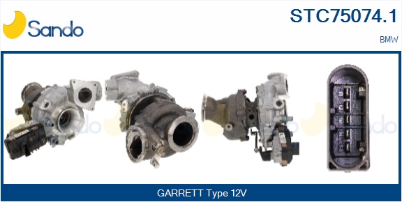Turbocompressore, sovralimentazione SANDO STC75074.1