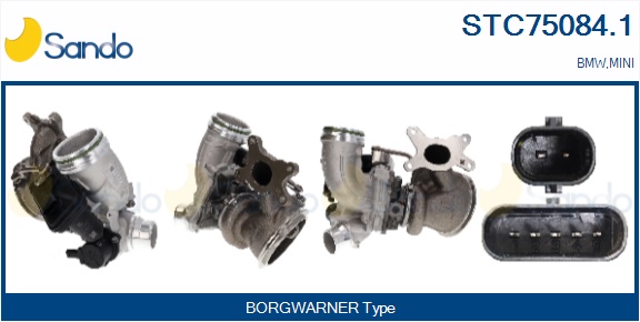 Turbocompressore, sovralimentazione SANDO STC75084.1