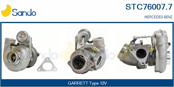 Turbocompressore, sovralimentazione SANDO STC76007.7