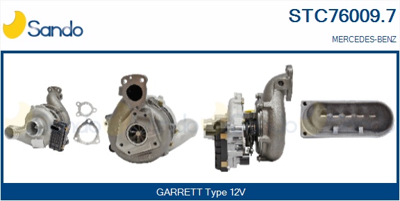 Turbocompressore, sovralimentazione SANDO STC76009.7