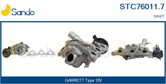 Turbocompressore, sovralimentazione SANDO STC76011.7