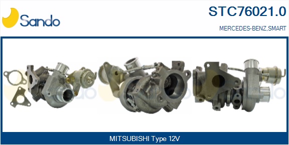 Turbocompressore, sovralimentazione SANDO STC76021.0