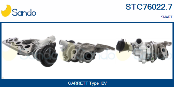 Turbocompressore, sovralimentazione SANDO STC76022.7