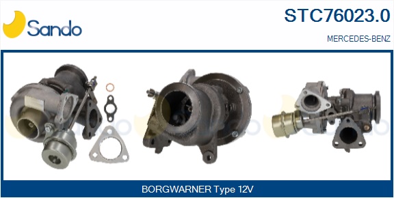 Turbocompressore, sovralimentazione SANDO STC76023.0